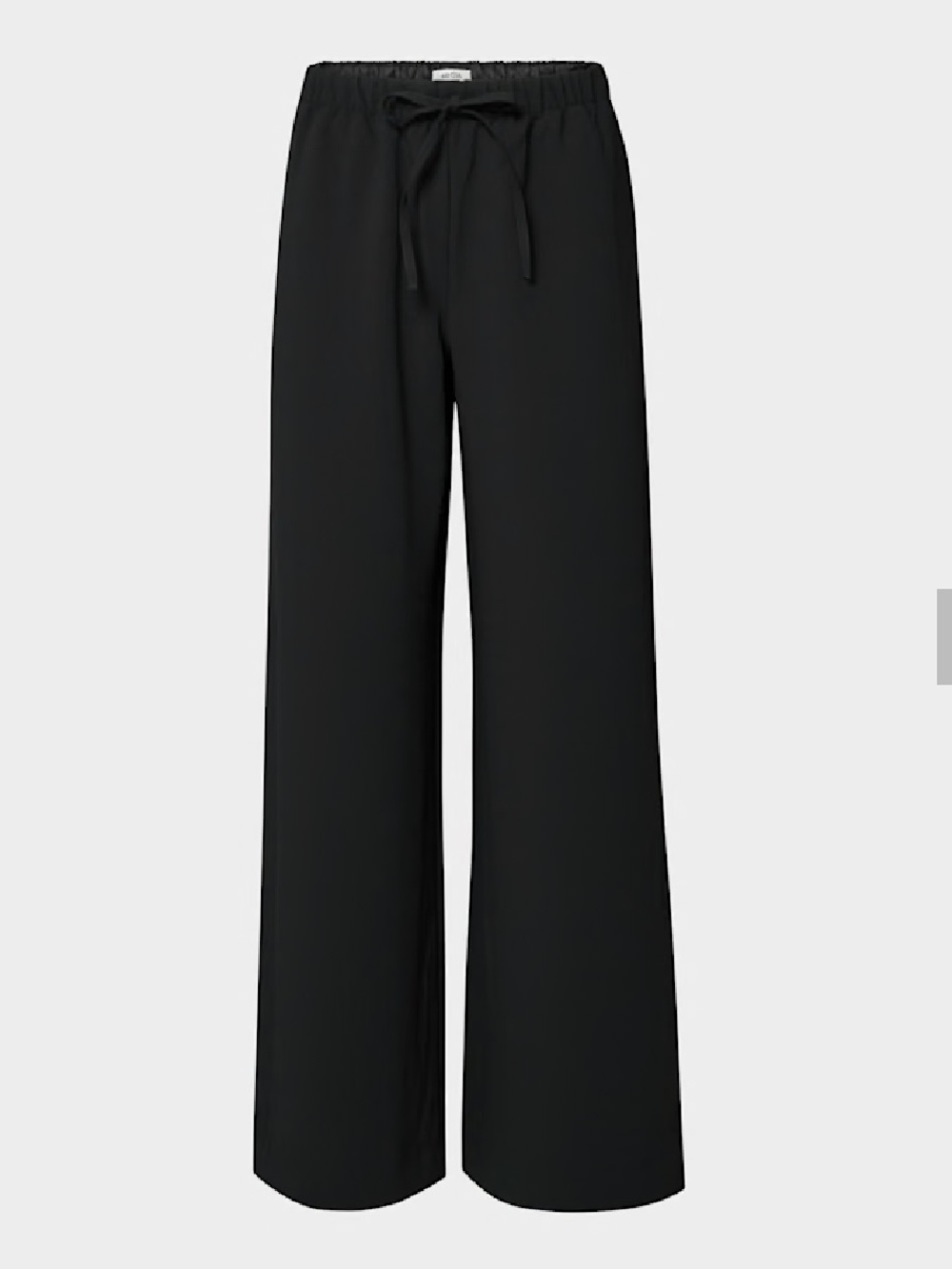 Aritzia Women’s Lodge Pant in Black Crepette Size L